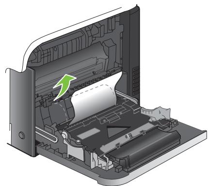 HP LASERJET CM3530FS - Suppression des bourages dans le bac 1 - 4