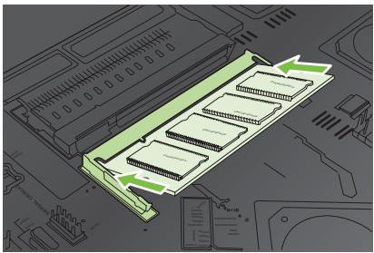 HP LASERJET CM3530FS - Installation d'un module DIMM de mémoire DDR - 8