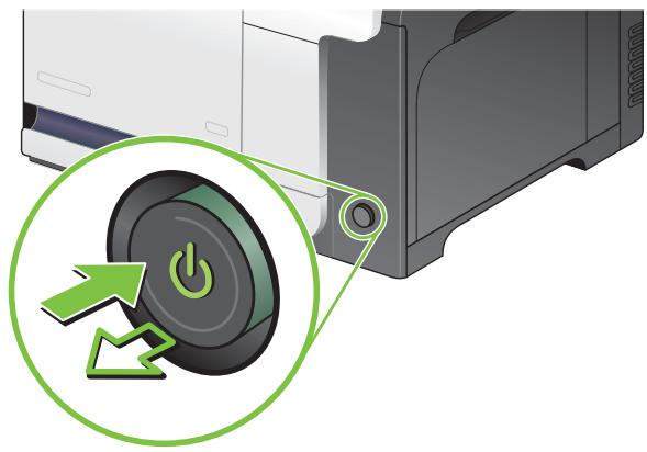 HP LASERJET CM3530FS - Voyant de connectivité du formateur - 1