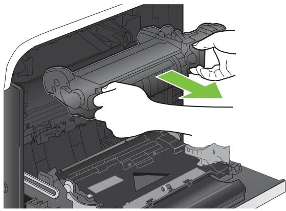 HP LASERJET CM3530FS - Suppression des bourrages dans la porte droite - 9