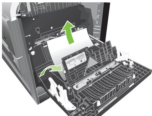 HP LASERJET CM3530FS - Suppression des bourrages dans la porte droite - 4