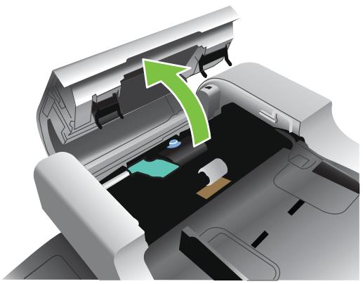 HP LASERJET CM3530FS - Elimination des bourrages dans le bac d'alimentation - 1