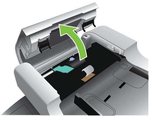HP LASERJET CM3530FS - Nettoyage des rouleaux du bac d'alimentation - 1
