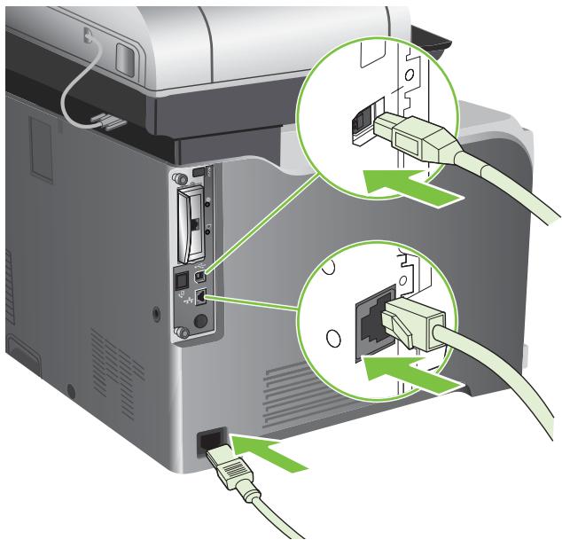 HP LASERJET CM3530FS - Installation d'une carte de serveur d'impression HP Jetdirect ou EIO ou d'un disque dur EIO - 7