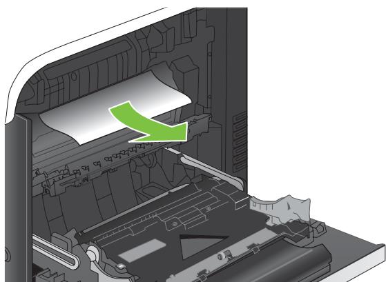 HP LASERJET CM3530FS - Suppression des bourrages dans la porte droite - 8
