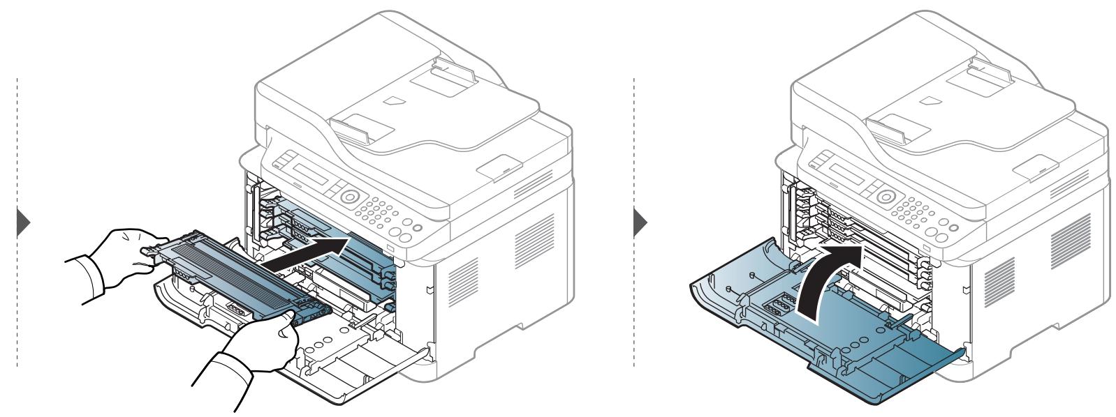 SAMSUNG XPRESS C460W - Redistribution du toner - 4