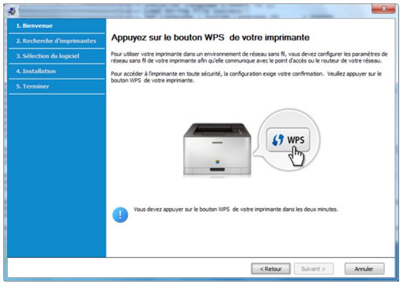SAMSUNG XPRESS C460W - Configuration du réseau sans fil - 1