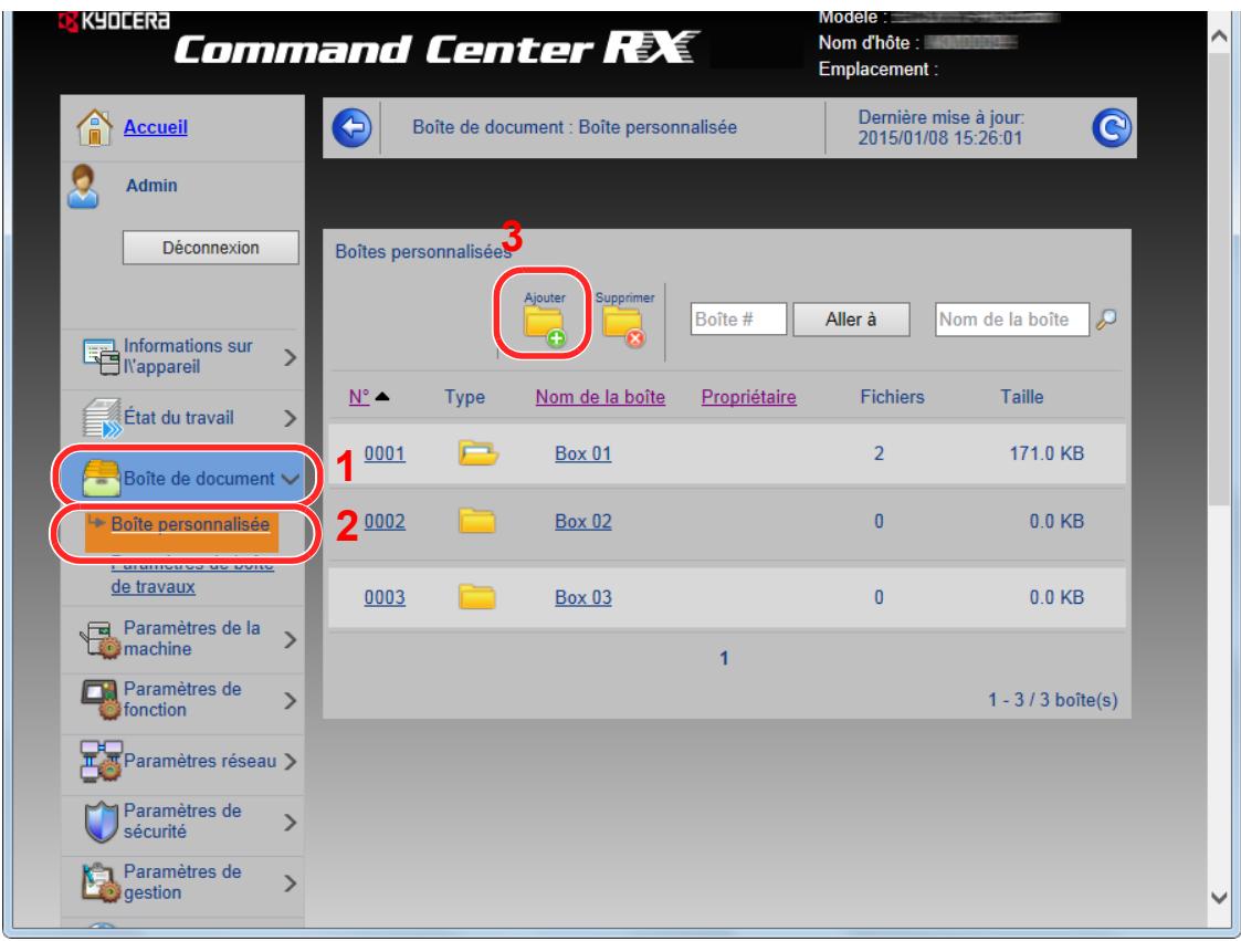 KYOCERA ECOSYS P6130CDN - Afficher l'écran. - 1