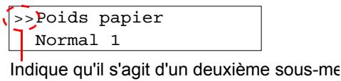 KYOCERA ECOSYS P6130CDN - Sélection d'un menu - 3