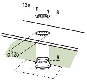 FABER 106/35 PLUS - RECIRCULATION VERSION AIR OUTLET - 1
