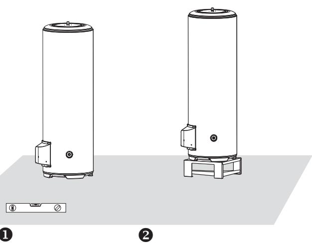 ATLANTIC 200L - Chauffe-eau vertical sur socle - 1