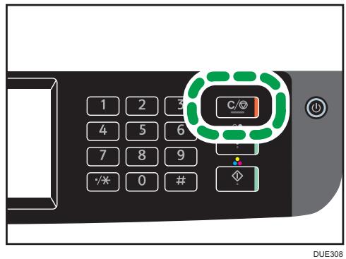 RICOH SP C262SFNW - Annulation d'une transmission après la numérisation de l'original (alors qu'une transmission est en cours) - 1