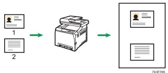 RICOH SP C262SFNW - Copie de carte d'identité - 1