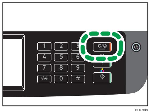 RICOH SP C262SFNW - Annulation d'un travail d'impression en cours d'impression - 1