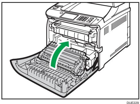 RICOH SP C262SFNW - Abaisser les leviers de l'unité de fusion - 3