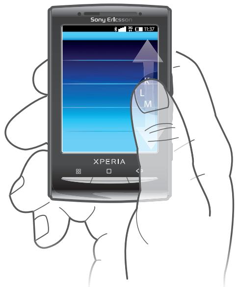 ERICSSON XPERIA X10 MINI - Lists - 1