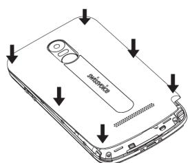 SWISSVOICE G50 - Replacer le couvercle de la batterie - 1
