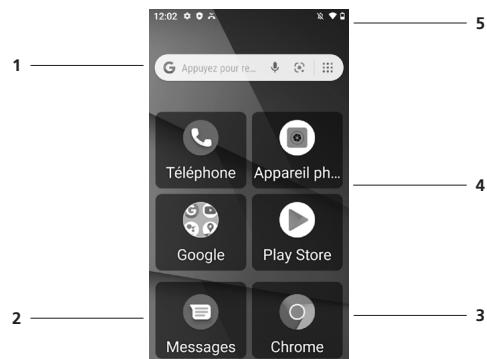 SWISSVOICE G50 - Utilisation de votre G50 en mode android LIGHT - 1
