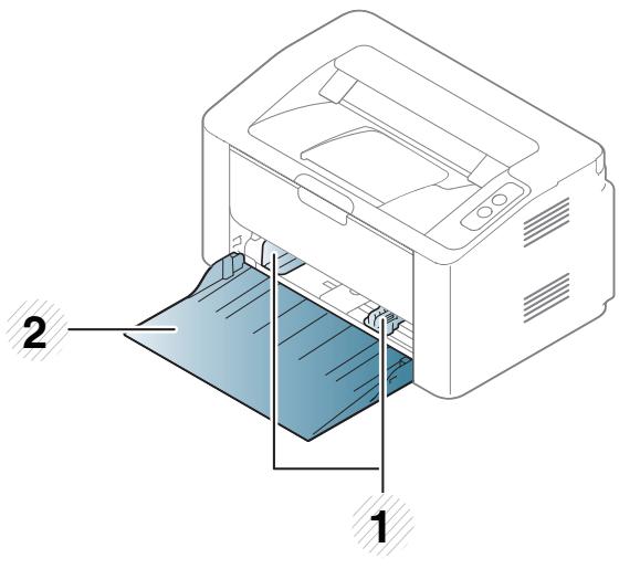 SAMSUNG SL-M2026W - Vue d'ensemble du bac - 1