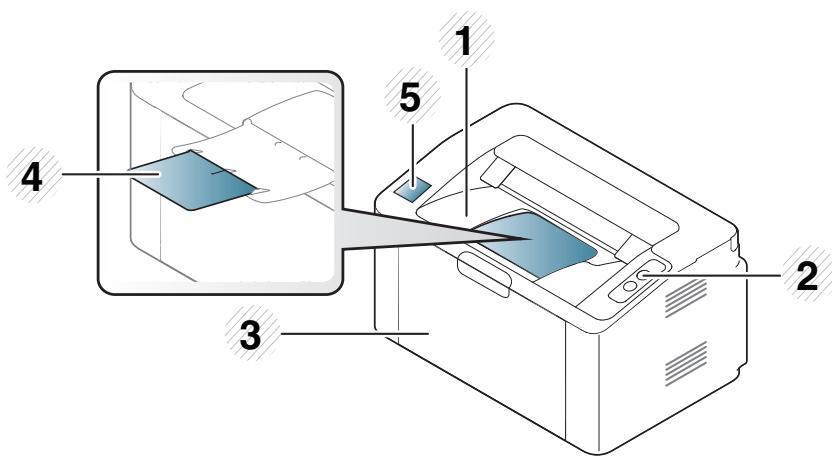 SAMSUNG SL-M2026W - Vue avant - 2