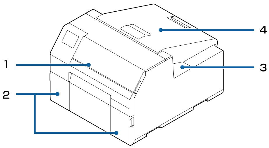 EPSON COLORWORKS CW-C6000AE - Avant - 1
