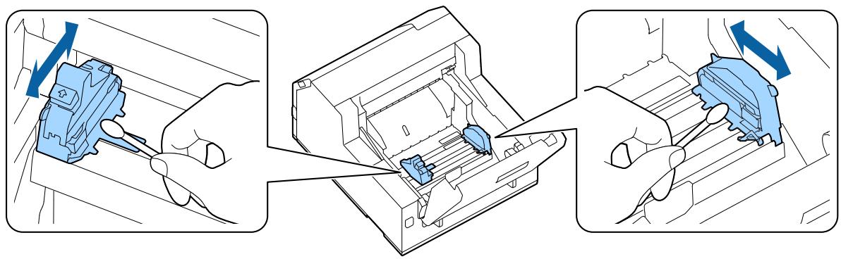 EPSON COLORWORKS CW-C6000AE - Nettoyage des guides du bord - 2