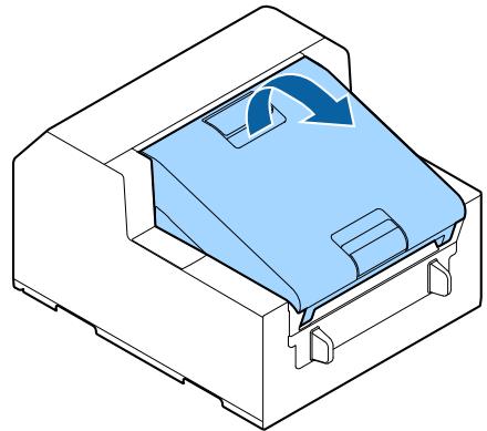 EPSON COLORWORKS CW-C6000AE - Ouvrez le couvercle du papier. - 1