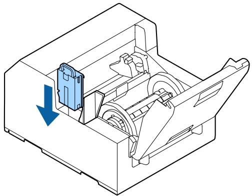EPSON COLORWORKS CW-C6000AE - Installez la boîte de maintenance neuve. - 1