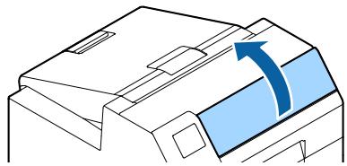 EPSON COLORWORKS CW-C6000AE - Ouvrez le couvercle avant. - 1