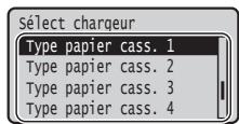 CANON LBP712CX - Réglage du format et du type de papier - 8
