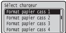 CANON LBP712CX - Réglage du format et du type de papier - 2