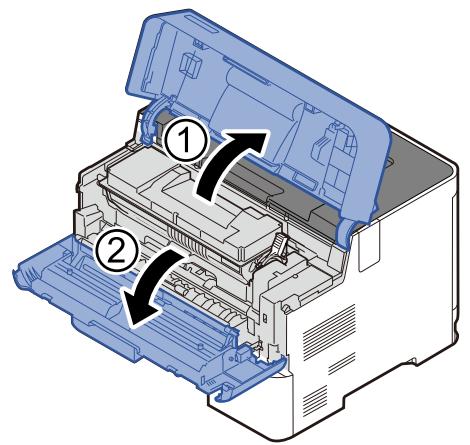 KYOCERA ECOSYS P4140DN - À l'intérieur de la machine - 1