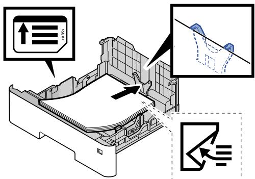 KYOCERA ECOSYS P4140DN - Charger du papier. - 1