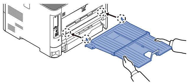 KYOCERA ECOSYS P4140DN - Installation du plateau arrête - 3