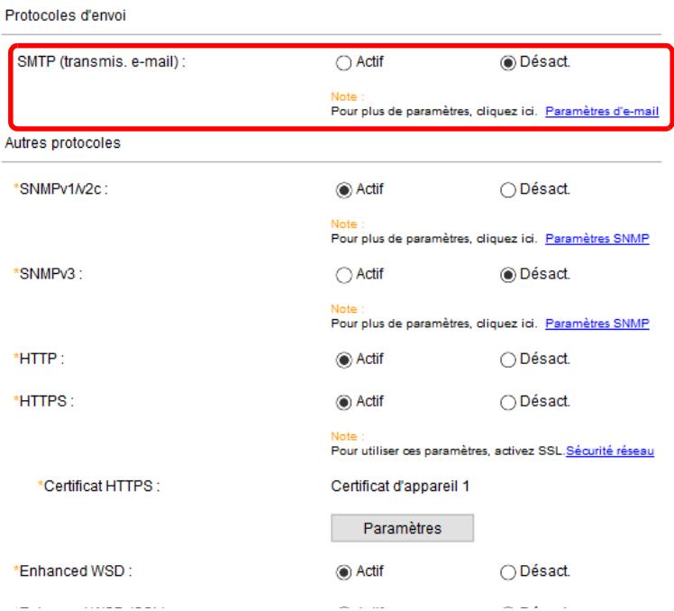 KYOCERA ECOSYS P4140DN - Configurer les paramètres. - 2