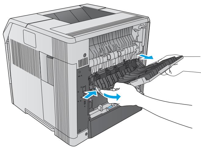 HP M604N - Élimination des bourages papier dans la zone de l'unité de fusion - 5