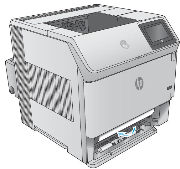 HP M604N - Élimination des bourages papier dans le bac 2 et les bacs de 500 feuilles - 2