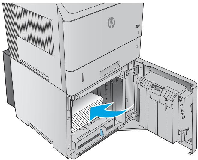 HP M604N - Charger le bac - 3