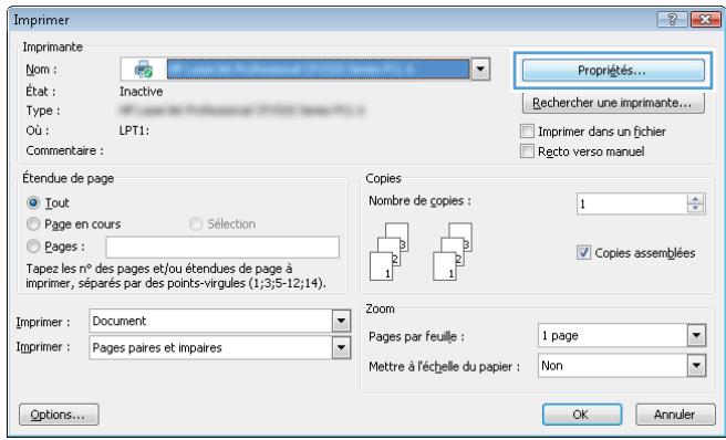 HP M604N - Comment imprimer (windows) - 1