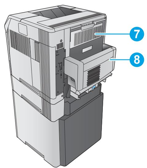 HP M604N - Emplacements des boulons - 2