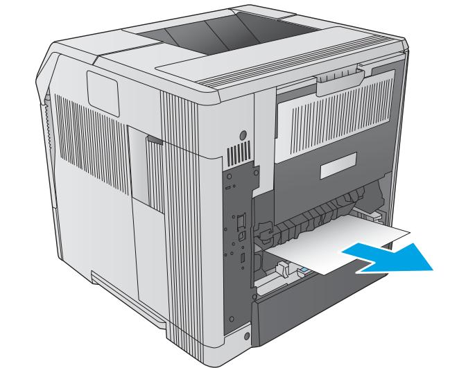 HP M604N - Élimination des bourages papier dans l'unité recto verso - 2