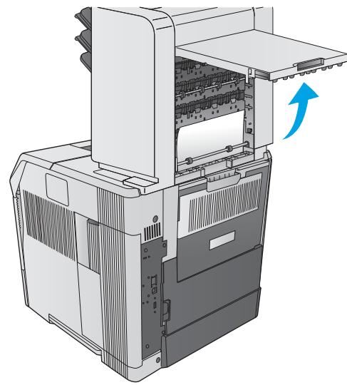 HP M604N - Élimination des bourages papier dans la trieuse à 5 bacs - 2