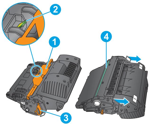 HP M604N - Informations sur le toner - 3