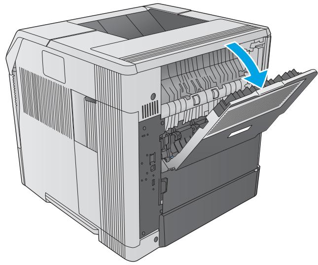 HP M604N - Élimination des bourages papier dans la zone de l'unité de fusion - 4
