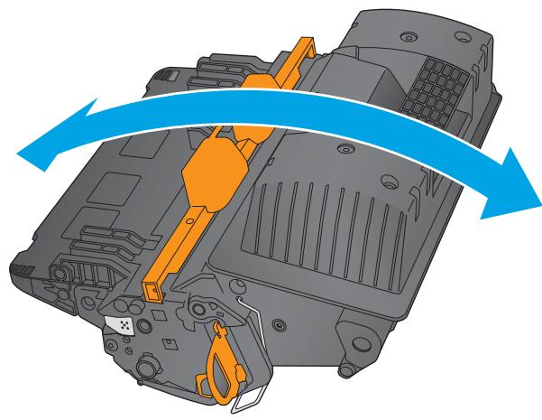 HP M604N - Retrait et remplacement de la cartouche - 4