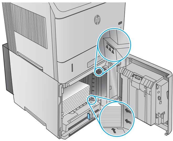 HP M604N - Charger le bac - 4