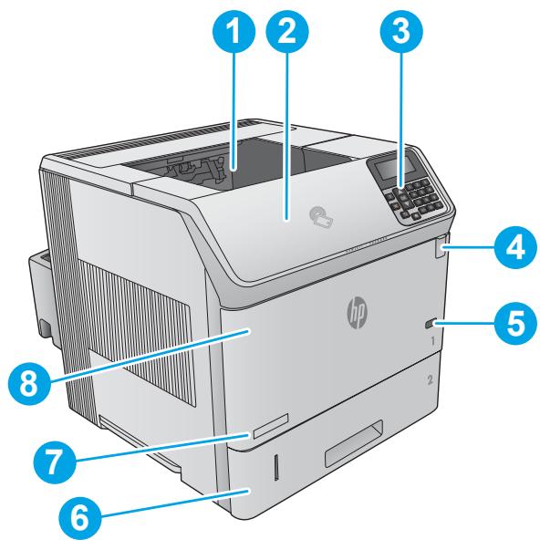 HP M604N - Vue de face du produit - 1