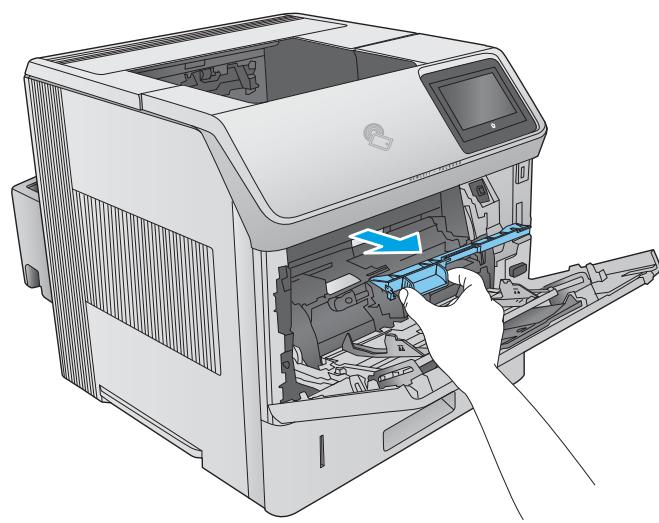 HP M604N - Élimination des bourages papier dans la zone de la cartouche de toner - 5