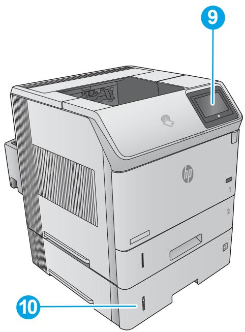 HP M604N - Vue de face du produit - 2