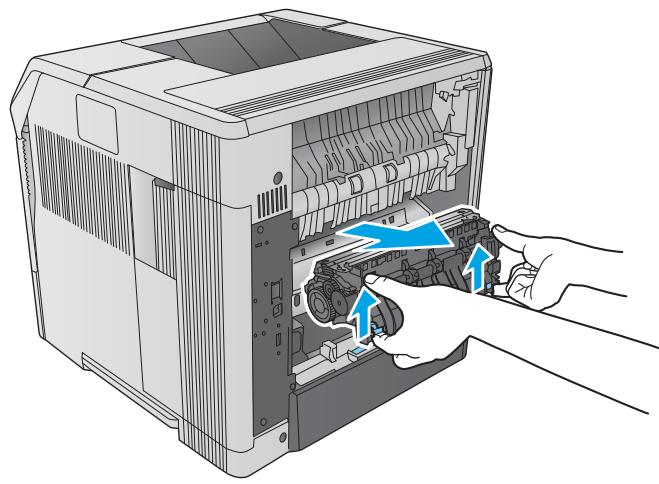 HP M604N - Élimination des bourages papier dans la zone de l'unité de fusion - 6